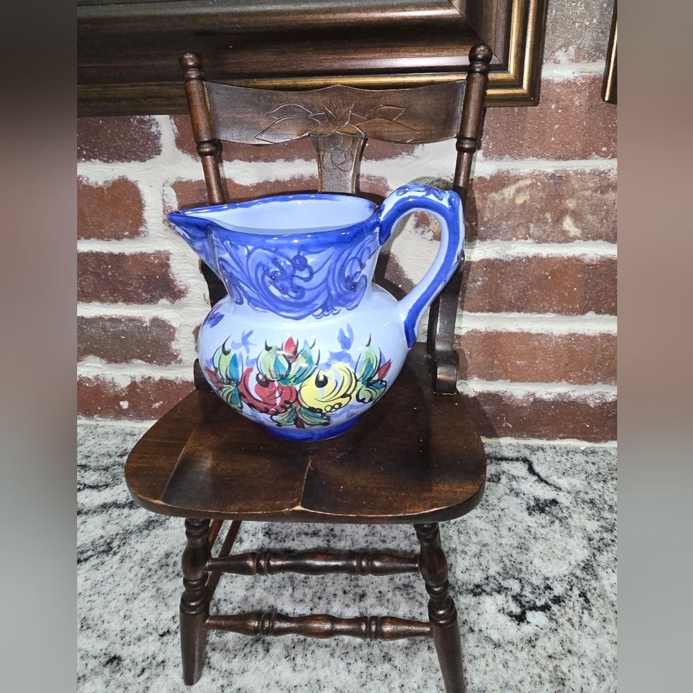 VESTAL ALOCBACA PORTUGAL POTTERY PITCHER